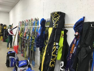 Pfas vietati nelle gare di sci.
